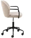 ebuy24 B&uuml;rostuhl,, Beige, Metall, 59x94x50 cm, Arbeitszimmer, B&uuml;rost&uuml;hle,