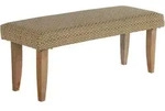 Womo-Design Polsterbank, Gold, Holz, Rechteckig, 40x48x120 cm, Esszimmer, B&auml;nke,