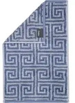 Cawoe G&auml;stetuch, Blau, Textil, Grafikmuster, 30x50 cm, Badtextilien,