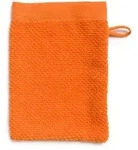 M&ouml;ve Waschhandschuh, Orange, Textil, 15x20 cm, unisex, Oeko-Tex&reg; Standard 100,