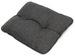 Beautissu Loungekissen, Graphit, Textil, 40x12x70 cm, Outdoor-Kissen,