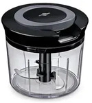 K&uuml;chenprofi Universalzerkleinerer Turbo, Schwarz, Kunststoff, 0.8 ml, Kochen,