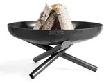 Cook King Feuerschale, Rost, Metall, 70x70 cm, Freizeit, Campingzubeh&ouml;r,