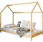 Kids Collective Kinderbett, Hellbraun, Holzwerkstoff, 90x200 cm, Kinder- &