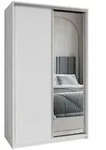 Masseno Schwebet&uuml;renschrank, Wei&szlig;, Holzwerkstoff, 5 F&auml;cher, 2 Schubladen,