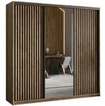 Masseno Schwebet&uuml;renschrank, Eiche, Holzwerkstoff, 9 F&auml;cher, 4 Schubladen,