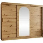 Mirjan24 Schwebet&uuml;renschrank, Eiche Artisan, Holzwerkstoff, Rechteckig,...