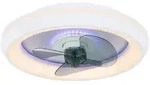 Globo Lighting Led, Wei&szlig;, Metall, 48x13x48 cm, Lampen & Leuchten, LED...