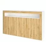 Vladon Sideboard, Eiche, Holzwerkstoff, 155x92x40 cm, Wohnzimmer, Kommoden &
