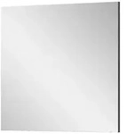 Inn.Furn Garderobenspiegel, Grau, Holzwerkstoff, Glas, Uni, Rechteckig, 80x70x2...
