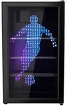 PKM Getr&auml;nkek&uuml;hlschrank, Schwarz, Glas, 44.5x83x47 cm, K&uuml;chen,