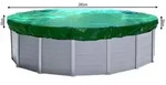 Quick Star Poolabdeckung, Gr&uuml;n, Kunststoff, Rund, 340x340 cm, Freizeit, Pools...