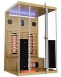 Artsauna Infrarotkabine, Natur, Holz, 120x190x105 cm, Freizeit, Wellness,