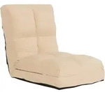 MCW Bodensessel, Beige, Textil, 54x58x63 cm, Wohnzimmer, Sessel, Polstersessel