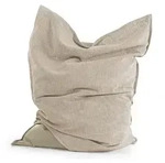 Mokebo Sitzsack, Beige, Textil, 130x20x170 cm, Oeko-Tex&reg;, Wohnzimmer, Hocker,