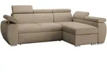 Mirjan24 Ecksofa, Beige, Textil, Kiefer, L-Form, 255x170 cm, Wohnzimmer, Sofas &