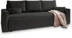 Masseno Bettsofa, Schwarz, Textil, 232x83x87 cm, Wohnzimmer, Sofas & Couches,