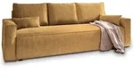 Masseno Bettsofa, Gelb, Textil, 232x83x87 cm, Wohnzimmer, Sofas & Couches,