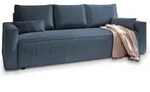 Masseno Bettsofa, Blau, Textil, 232x83x87 cm, Wohnzimmer, Sofas & Couches,