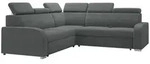 Mirjan24 Ecksofa, Dunkelgrau, Kunststoff, L-Form,L-Form, 250x250 cm, Wohnzimmer,
