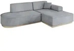 Altdecor Ecksofa, Titan, Textil, 15-Sitzer, L-Form, 232x165 cm, Wohnzimmer, Sofas &