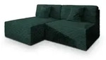 Masseno Ecksofa, Gr&uuml;n, Holz, 3-Sitzer, L-Form,L-Form, 204x148 cm, Wohnzimmer,...