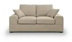 Mid.you 2-Sitzer-Sofa, Beige, Holz, F&uuml;llung: Kaltschaum, 182x90x93 cm, FSC Mix,