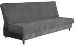 Mirjan24 Schlafsofa, Grau, Holz, Kunststoff, Kiefer, 3-Sitzer, Rechteckig,...