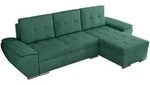 MKS Ecksofa, Gr&uuml;n, Textil, 3-Sitzer, L-Form,L-Form, 271x157 cm, Oeko-Tex&reg;,