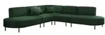 Fun M&ouml;bel Ecksofa, Dunkelgr&uuml;n, Textil, U-Form, 303x303 cm, Wohnzimmer, Sofas &
