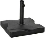 Outsunny Sonnenschirmst&auml;nder, Schwarz, Kunststoff, 41.5x41.5 cm, Sonnen- &