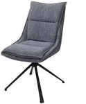 MCW Esszimmerstuhl, Grau, Textil, 52x92x52 cm, Esszimmer, St&uuml;hle, Esszimmerst&uuml;hle,