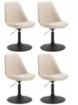 CLP Stuhl, Creme, Metall, 48x76x57 cm, Esszimmer, St&uuml;hle, Esszimmerst&uuml;hle,