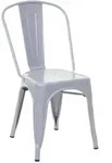 MCW Stuhl, Grau, Metall, 45x87x43 cm, Esszimmer, St&uuml;hle, Esszimmerst&uuml;hle,