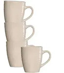 Ritzenhoff Breker Henkelbecher, Creme, Keramik, Rund, Kaffee & Tee, Tassen,