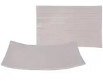 Creatable Servierschalenset Streat Food, Creme, Keramik, 2-teilig, rechteckig, 24x15