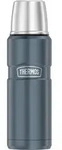 Thermos Isolierflasche Stainless King, Dunkelgrau, Metall, 0,47 L, BPA-frei,