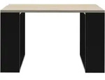 Ml-Design Couchtisch, Schwarz, Holzwerkstoff, 40x65x65 cm, Wohnzimmer,