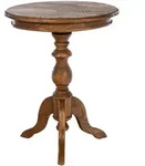 CLP Beistelltisch, Braun, Holz, 50x64x50 cm, Wohnzimmer, Wohnzimmertische,