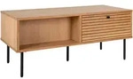 Mid.you Couchtisch Kyoto, Eiche, Holz, Holzwerkstoff, Eiche, Holz, 2 Schublade(n)