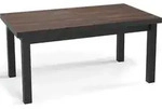WFL Group Esstisch, Kastanien, Holz, 10-Sitzer, Rechteckig,Rechteckig, 160x78x80 cm,