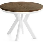 WFL Group Esstisch, Alteiche, Holz, 14-Sitzer, Rund,Rund, 300x77x100 cm,...