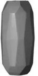 Ritzenhoff Breker Vase, Grau, Keramik, Zylindrisch, 38.5 cm, Dekoration, Vasen,