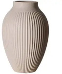 Ritzenhoff Breker Vase, Beige, Keramik, 27.5 cm, Dekoration, Vasen, Keramikvasen