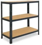 shelfplaza Schwerlastregal, Anthrazit, Metall, Rechteckig, 90x100x45 cm, Freizeit,