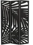 Ml-Design Paravent, Braun, Holz, Paulownia, 121x170x2 cm, Wohnzimmer, Raumteiler &