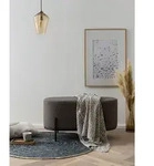 Livetastic Hocker, Anthrazit, Metall, 80x42x40 cm, Wohnzimmer, Hocker,...