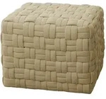 Svita Hocker, Beige, Textil, 1-Sitzer, 50x42x55 cm, Wohnzimmer, Hocker