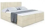 Altdecor Boxbett, Ecru, Holzwerkstoff, H&ouml;he ca. 20 cm, 180x200 cm, Schlafzimmer,