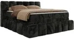 MKS Boxspringbett, Dunkelgrau, Textil, 2-Sitzer, H4, Rechteckig, 160x200 cm,